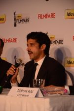 Farhan Akhtar at the 59th !dea Filmfare Awards 2013 Press Conference in Delhi